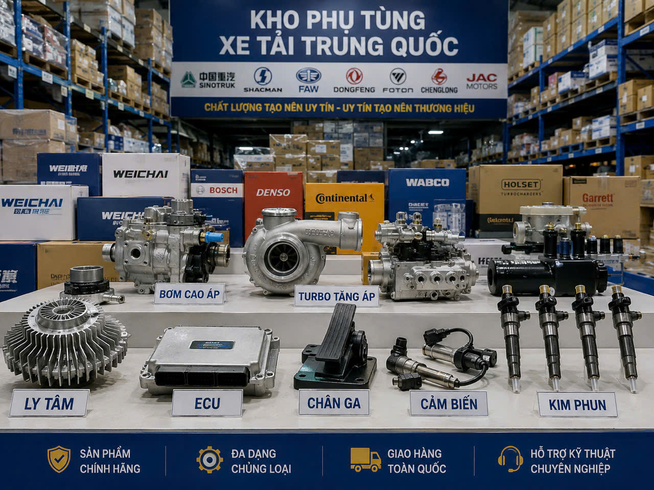 Trung tâm phụ tùng ô tô trung quốc