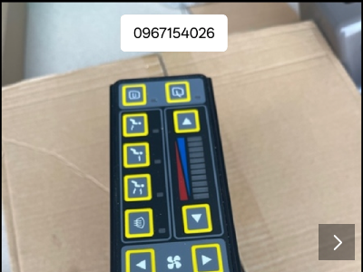 Hộp khiển điều hoà máy xúc huynhdai